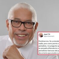 Juan T H cuestiona campaña difamatoria contra periodistas vinculados a USAID: “¿Quién la financió?”