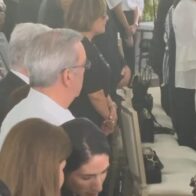 El presidente Luis Abinader asiste al funeral del hijo de Eduardo Estrella
