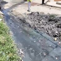 Alcaldía de SDN interviene cañada en El Manguito