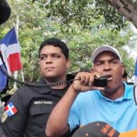 Antigua Orden se concentra en el Parque Independencia para contrarrestar supuesta marcha de haitianos