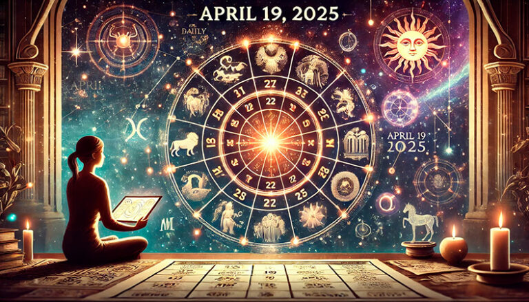 Horóscopo de hoy 19 de abril 2025