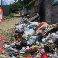 Residentes de Pedro Brand solicitan intervención en la calle Rafael Polanco ante deterioro vial y cúmulo de basura