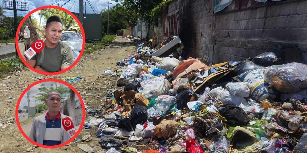 Residentes de Pedro Brand solicitan intervención en la calle Rafael Polanco ante deterioro vial y cúmulo de basura