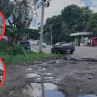 “Hasta el alcalde casi cae ahí”: residentes de Pedro Brand denuncian hoyo que pone en peligro a transeúntes