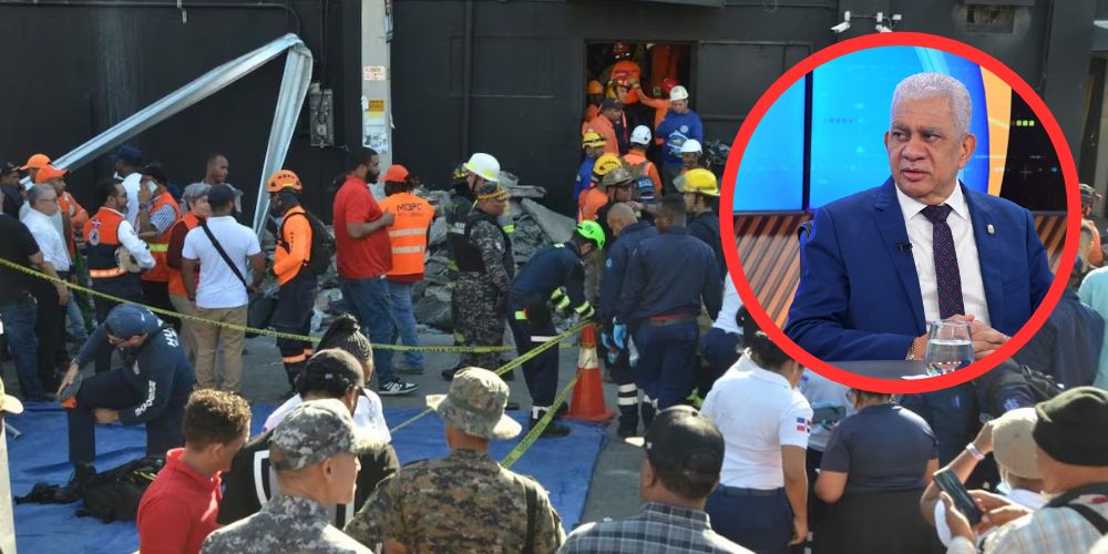 Presidente del Senado expresa su solidaridad con las víctimas del derrumbe en la discoteca Jet Set