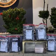 Incautan 13 paquetes de marihuana camuflados en caja de metal tipo baúl
