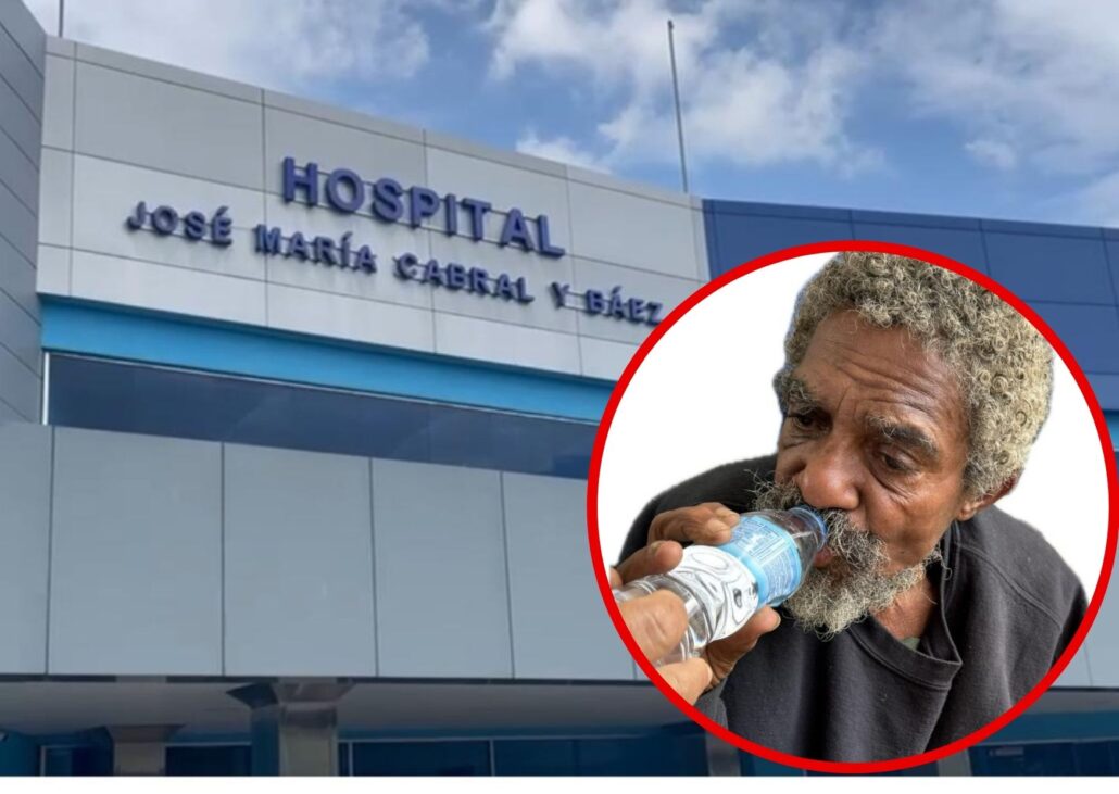 Solicitan ayuda para localizar a familiares de un hombre que deambula en emergencia del hospital Cabral y Báez