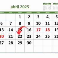 Santo Domingo.- Estas son las principales actividades de la agenda del día de hoy, martes 22 de abril de 2025.
