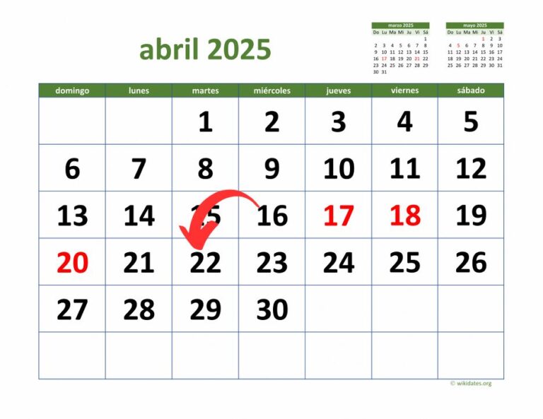 Santo Domingo.- Estas son las principales actividades de la agenda del día de hoy, martes 22 de abril de 2025.