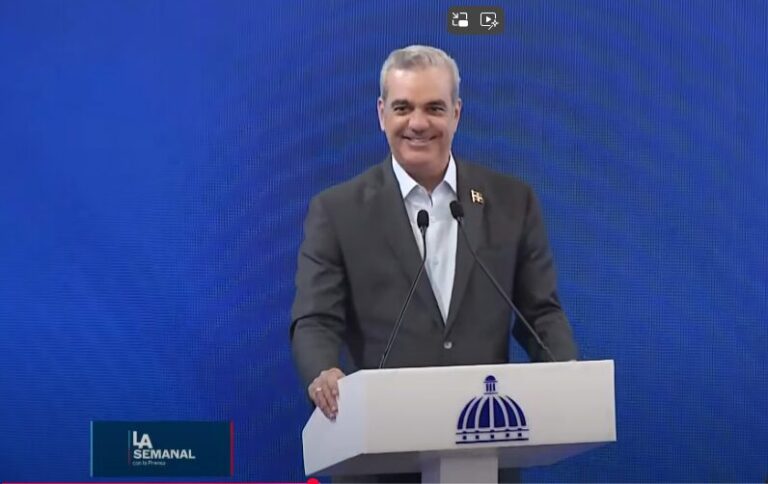 Abinader anuncia actividades de diferentes instituciones gubernamentales