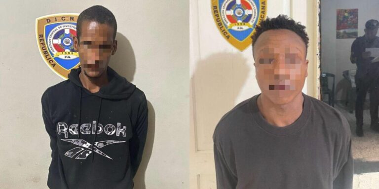 Capturan a "El Flaco" y al nacional haitiano “Lovencil” por múltiples denuncias de robos en Santiago