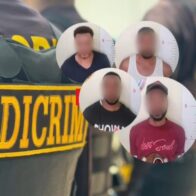 DICRIM apresa en La Romana a cuatro hombres con armas de fuego ilegales y dinero sustraído de un cajero en SFM
