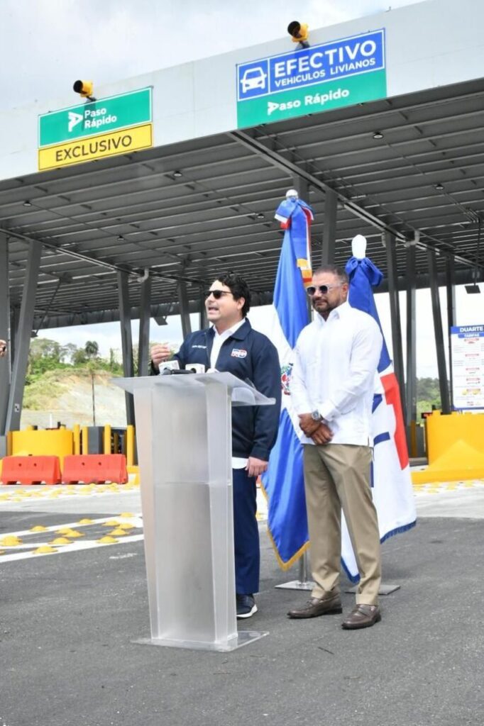 RD Vial pone en funcionamiento el moderno peaje del kilómetro 32 de la autopista Duarte este domingo