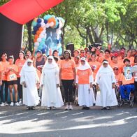 Selinée Méndez realiza con éxito la carrera solidaria "Yo corro por ti"