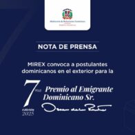 MIREX convoca a postulantes a 7ma. edición del Premio Oscar de la Renta