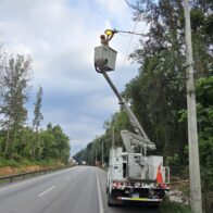 EDENORTE mejora iluminación con la colocación de 2,750 lámparas en toda su zona de concesión