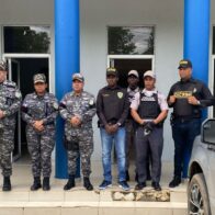 Inspector General de la Policía Nacional visita Bayaguana en preparación para el operativo Semana Santa 2025