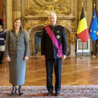 Embajadora de República Dominicana en Bélgica presenta Cartas Credenciales