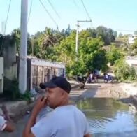 Comunidad de Piedra Blanca exige conclusión de trabajos viales paralizados