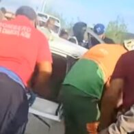 Cinco personas resultan heridas durante accidente de tránsito en Azua