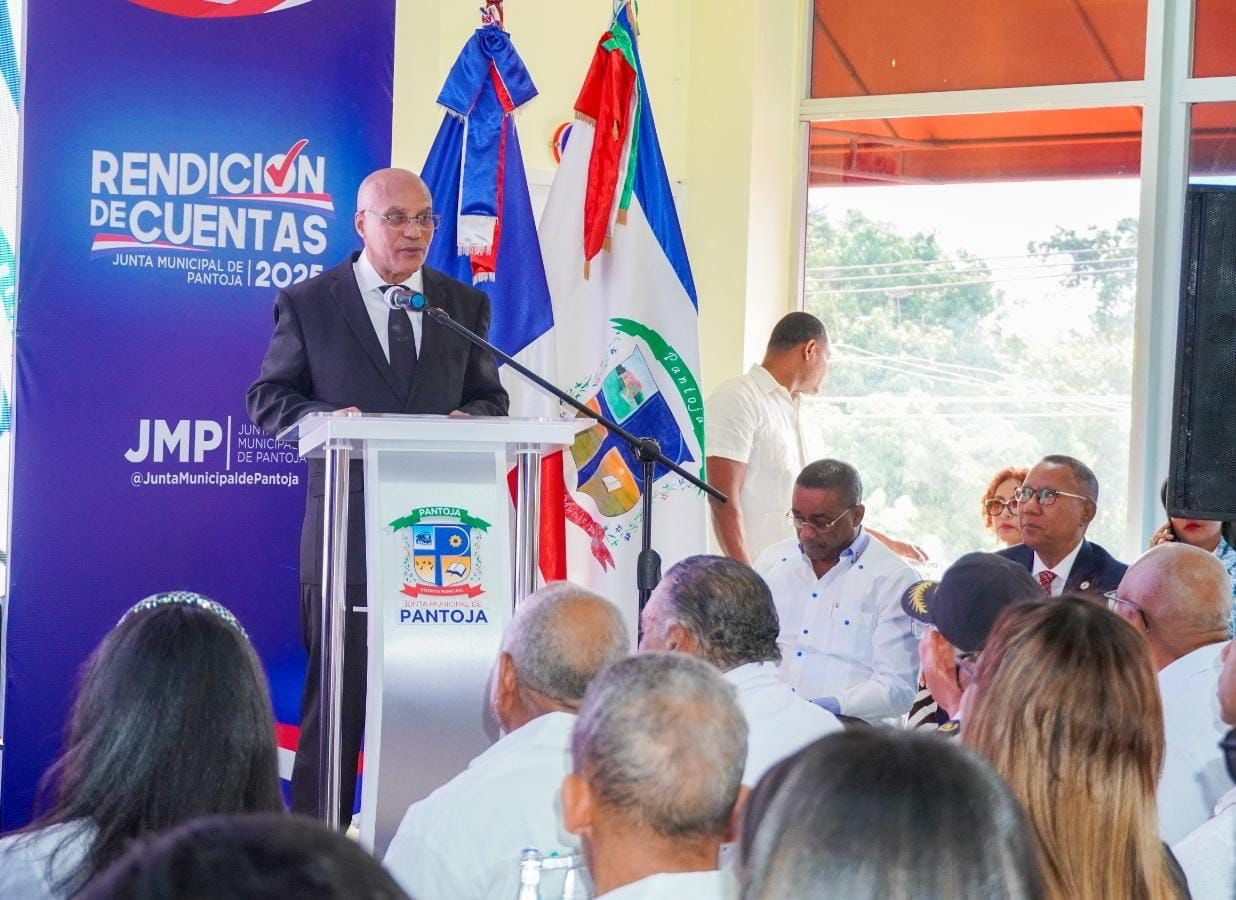 Alcalde de Pantoja resalta obras, impacto social y gestión cultural durante su rendición de cuentas
