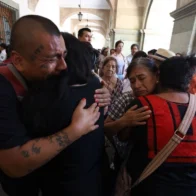 Familiares de la activista Sandra Domínguez