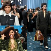 Entre los primeros en llegar se mencionan la directora de Vogue, la cual preside la Met Gala desde 1995, Anna Wintour, la cual hizo su entrada junto a los copresidentes de la Gala Met 2025, el cantante y diseñador de moda masculina Pharrell Williams, el corredor de Fórmula 1 Lewis Hamilton y el actor Colman Domingo.