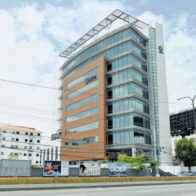 Edificio del Ministerio de Industria y Comercio.