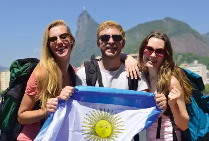 Turistas argentinos.