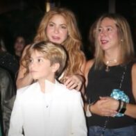 Shakira acompaña a Milan y Sasha en su primera gala musical con la Fundación Let It Beat