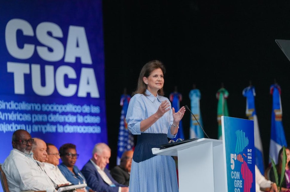 La vicepresidenta reafirma compromiso del gobierno dominicano con los derechos laborales