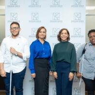 Mildred Del Orbe, Michael Eusebio, Tania Guenen, Mildred Minaya y María Meléndez.