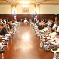 Presidente Abinader da inicio al Consejo de Gobierno en el Palacio Nacional