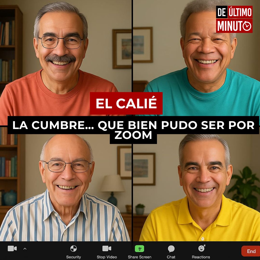 La cumbre… que bien pudo ser por Zoom