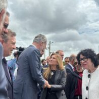 Rey de España entrega monumento en honor a la Escuela de Salamanca al presidente Luis Abinader