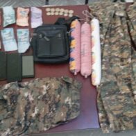 Policía Nacional apresa a tres personas usando indumentaria militar en San Juan