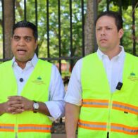 Ministros Carlos Bonilla y Kelvin Cruz supervisan remodelación del Centro Olímpico