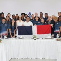 Reinas del Caribe y Cristobal Marte valoran apoyo del ministro Kelvin Cruz a los atletas