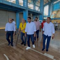 Kelvin Cruz supervisa trabajos de multiuso Garibaldi Almonte en Cotui