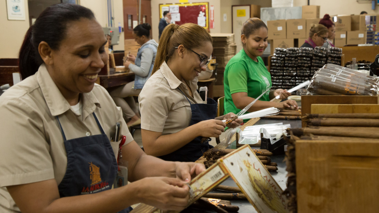 Trabajadoras dominicanas.