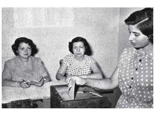 primer voto femenino