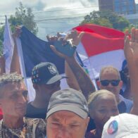 Central Nacional de Trabajadores del Transporte realiza marcha en Santiago
