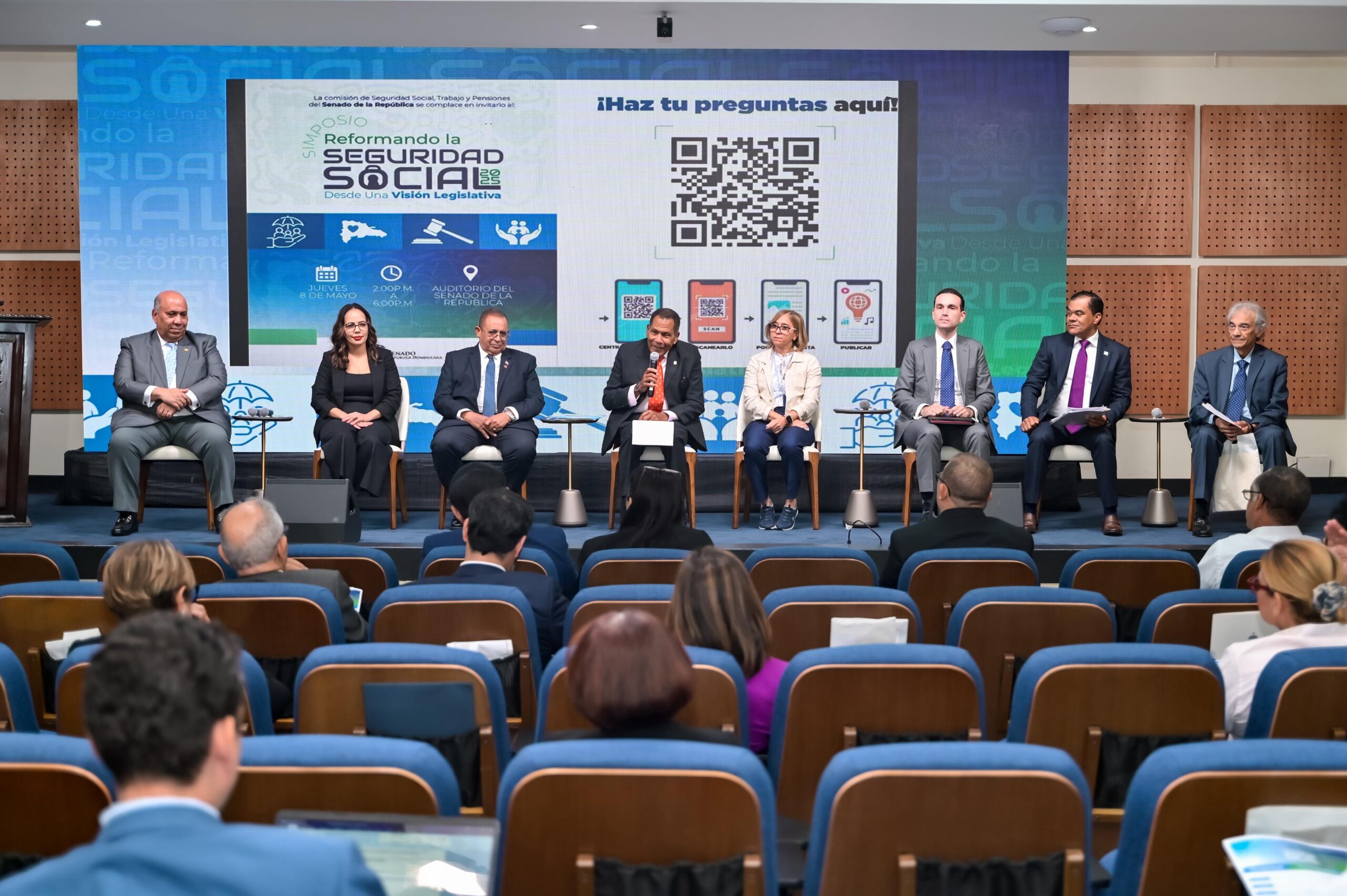 Comisión de Seguridad Social, Trabajo y Pensiones del Senado realiza simposio “Reformando la Seguridad Social desde una Visión Legislativa”