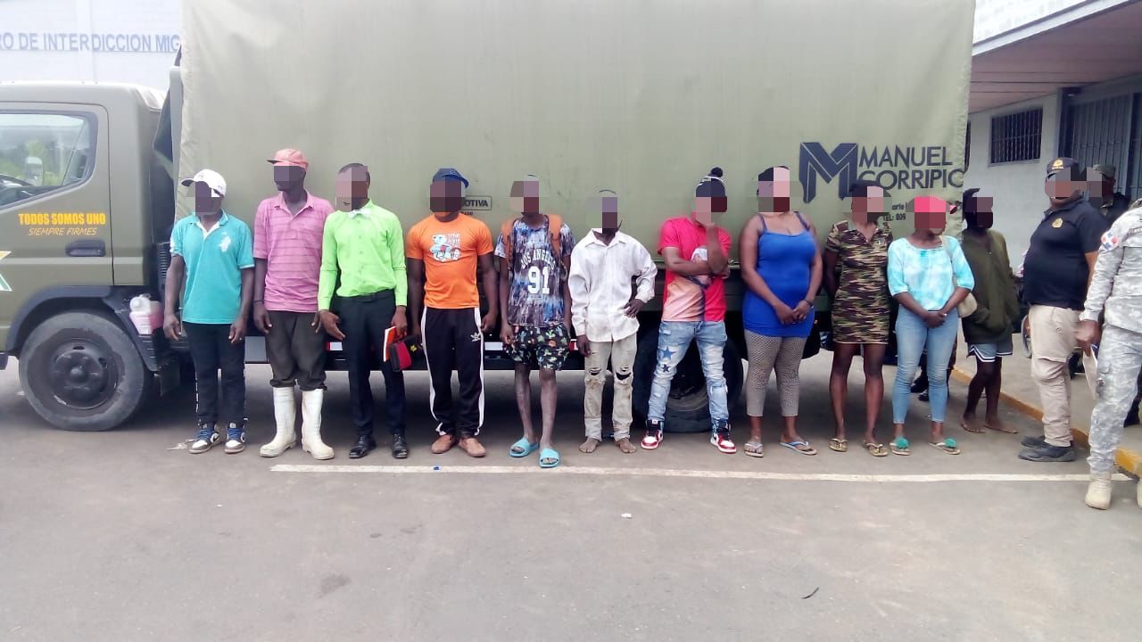 DGM detiene a 1,143 y repatría otros 1,180 nacionales haitianos en condición irregular