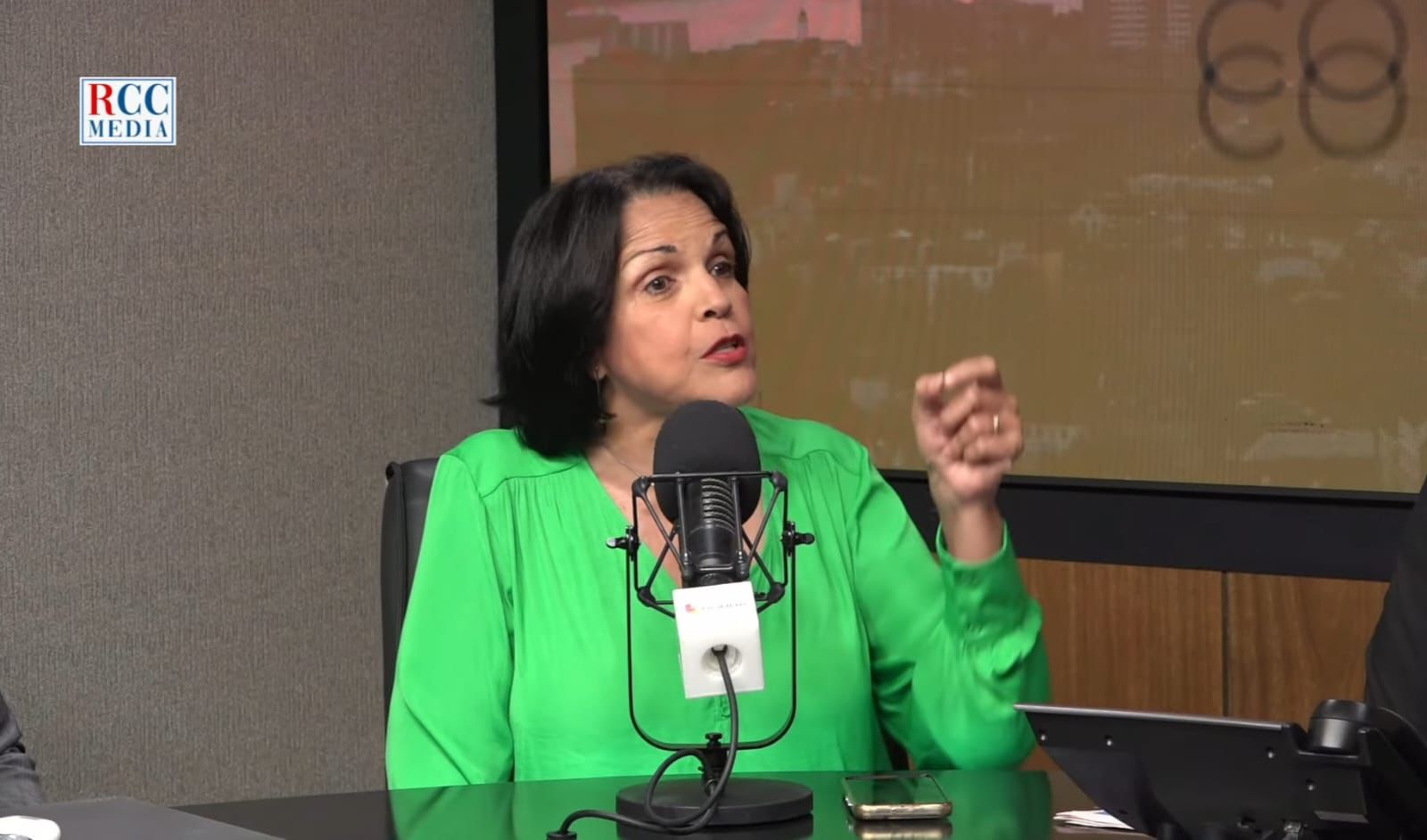 Minou Tavárez Mirabal critica la precariedad del sistema de salud