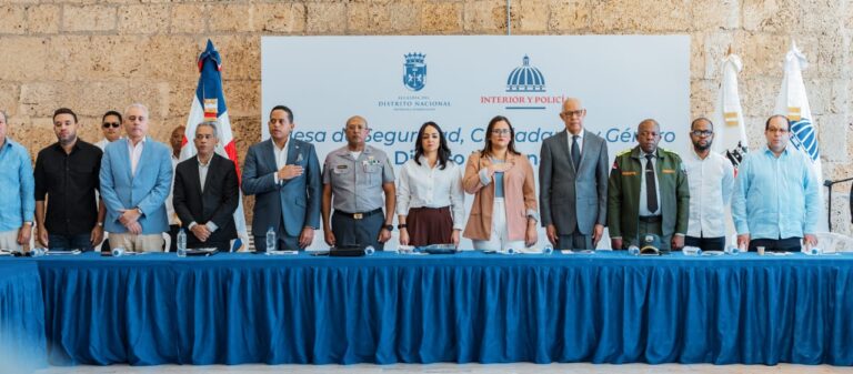 Alcaldía del DN e Interior y Policía realizan Mesa de Seguridad, Ciudadanía y Género del Distrito Nacional