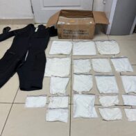 Incautan 19 laminas de Cocaína en Aeropuerto Internacional de Las Américas