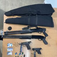 PN y MP ocupan varias armas de fuego y detienen a una persona durante un allanamiento en Sajoma