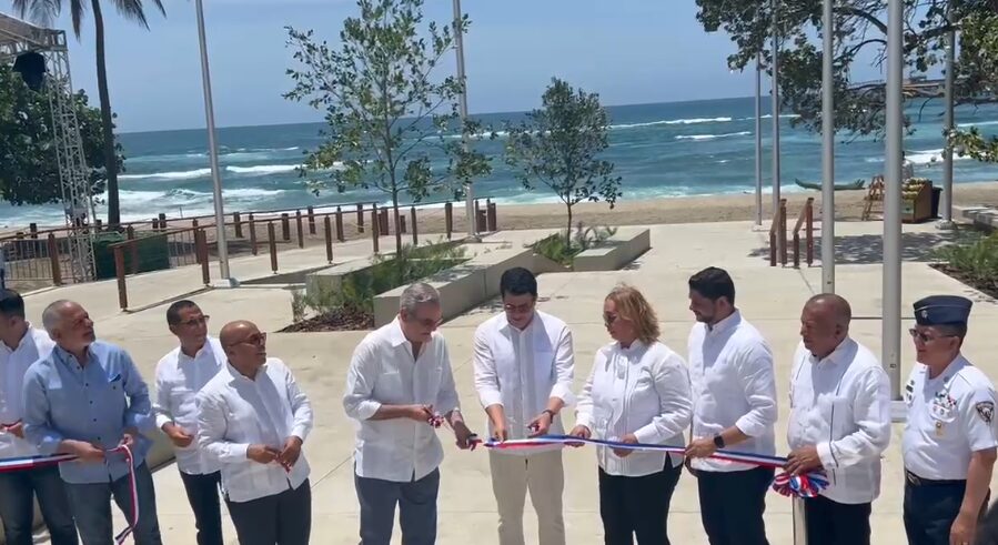 Inauguran Malecón de Haina