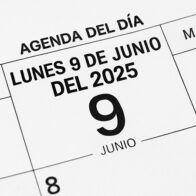 Agenda del día: lunes 9 de junio del 2025 incluye simposios, audiencias y premiación a periodistas